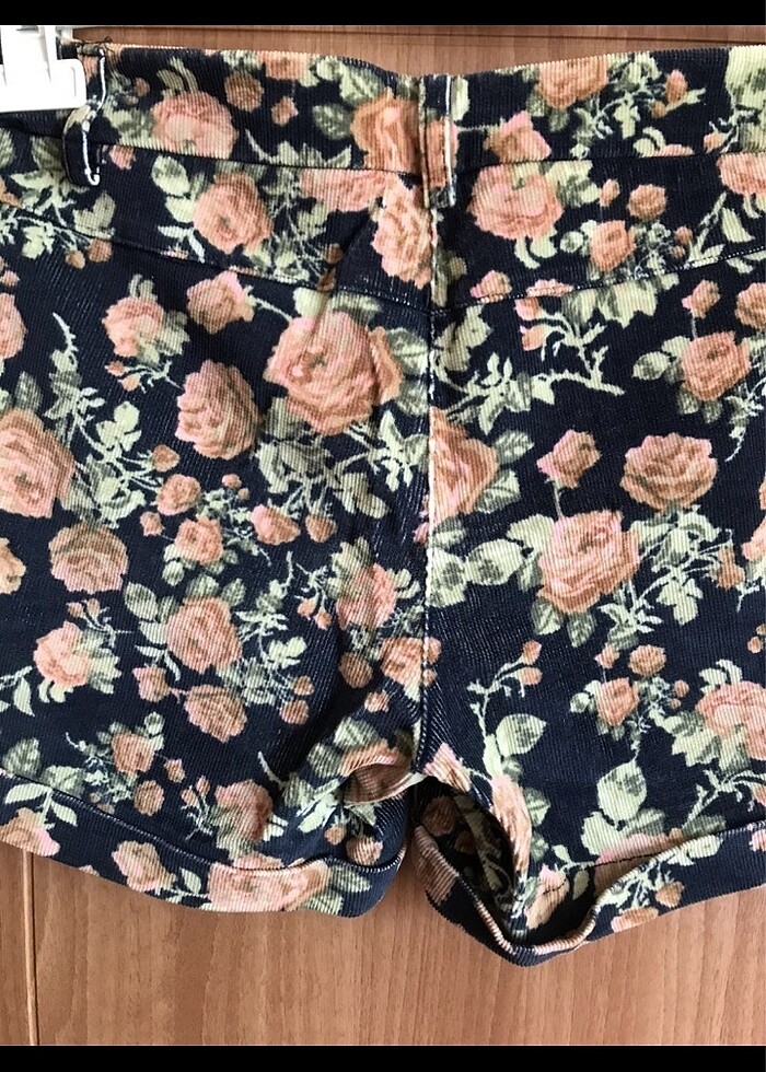 Kadife Kadın Şort - Görsel 3