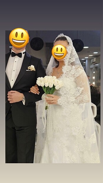 Fransız Danteli Gelinlik