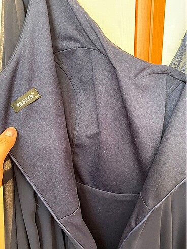 Büyük Beden Kadın Abiye Elbise - Görsel 9