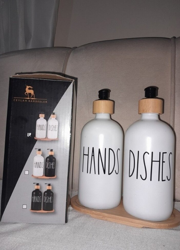 Perotti Beyaz 2'li Sıvı Sabunluk Seti - Görsel 3