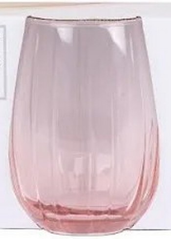 Paşabahçe Su Bardağı 3lü Linka pembe 500cc 3'lü Uzun Bardak Seti - Görsel 3