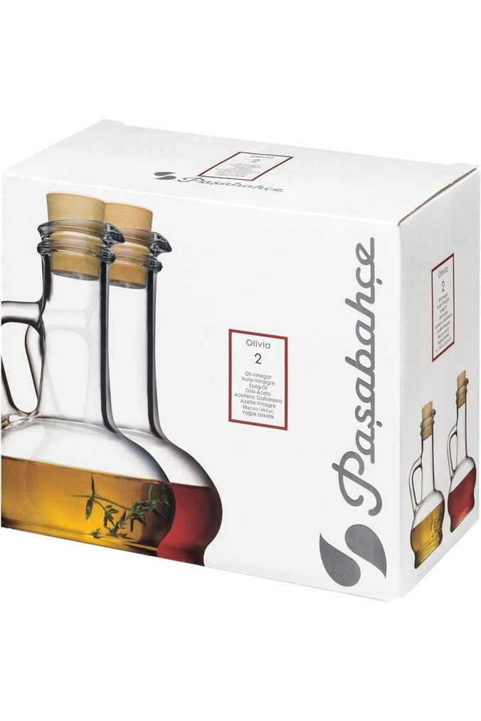 Paşabahçe 2'li Cam Yağlık Sirkelik Seti - Görsel 2