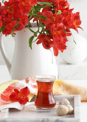 LAV 12 Parça Çay bardağı Seti - Görsel 3