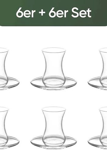 LAV 12 Parça Çay bardağı Seti - Görsel 4