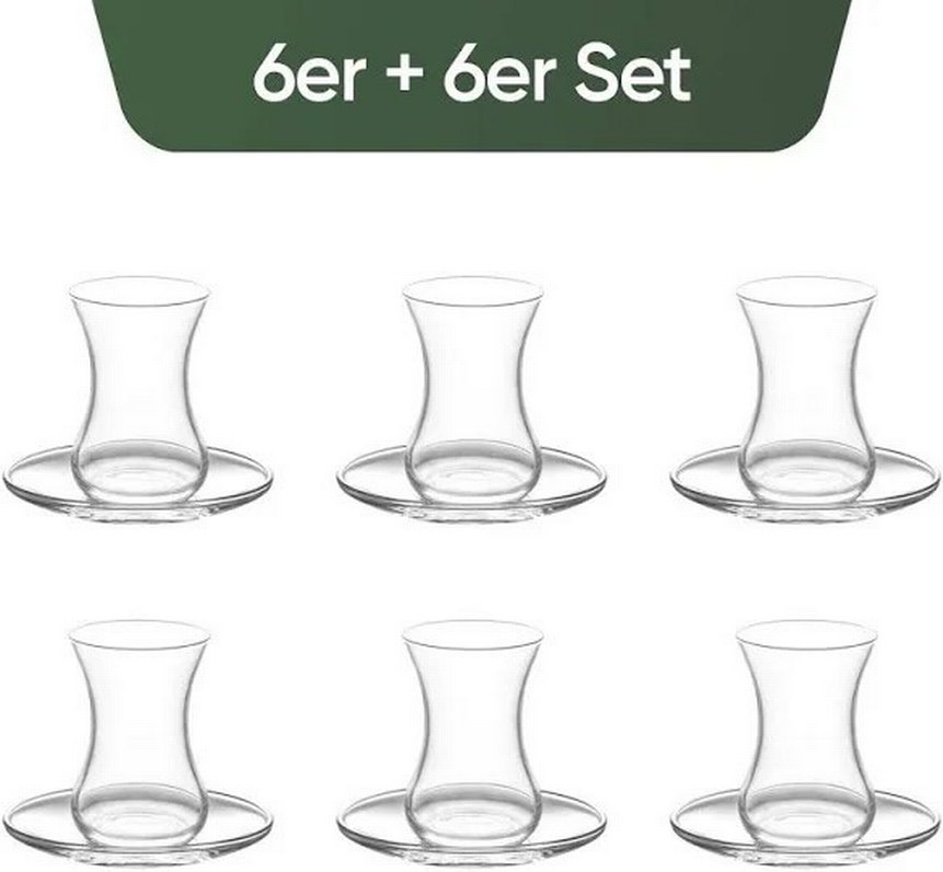 LAV 12 Parça Çay bardağı Seti - Görsel 4