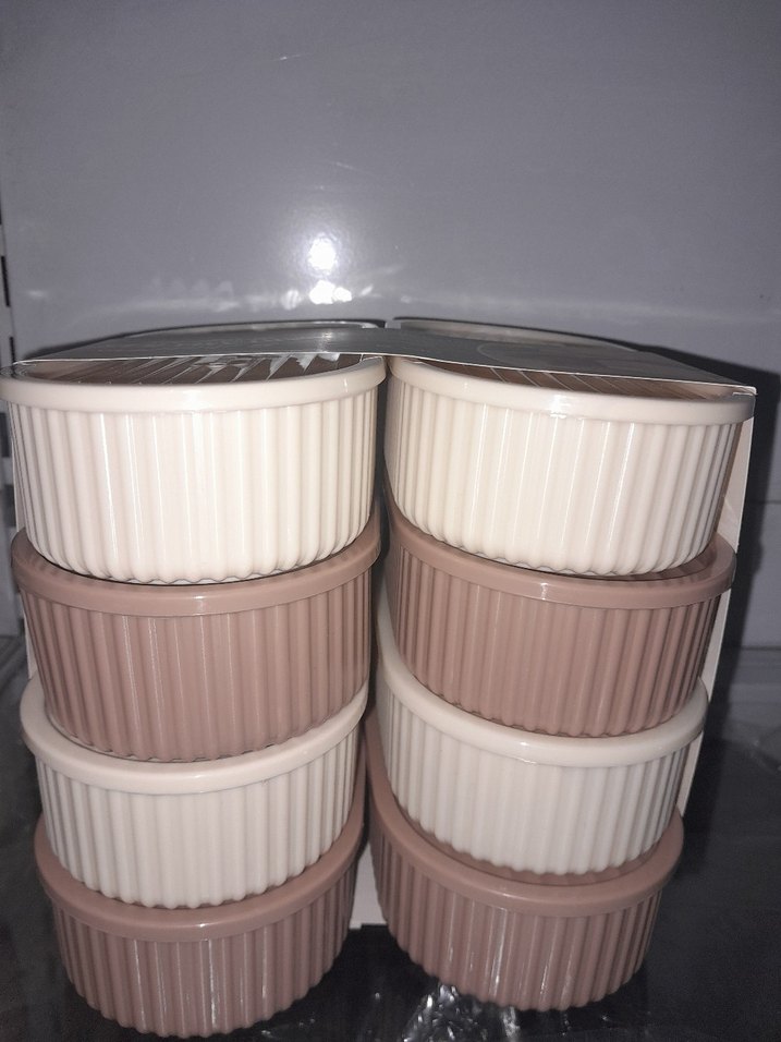 8'li Pastel Renkli Saklama Kabı Seti - Görsel 3