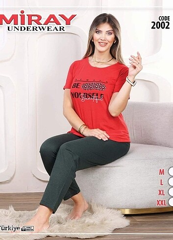 Kadın pijama takımı - Görsel 5