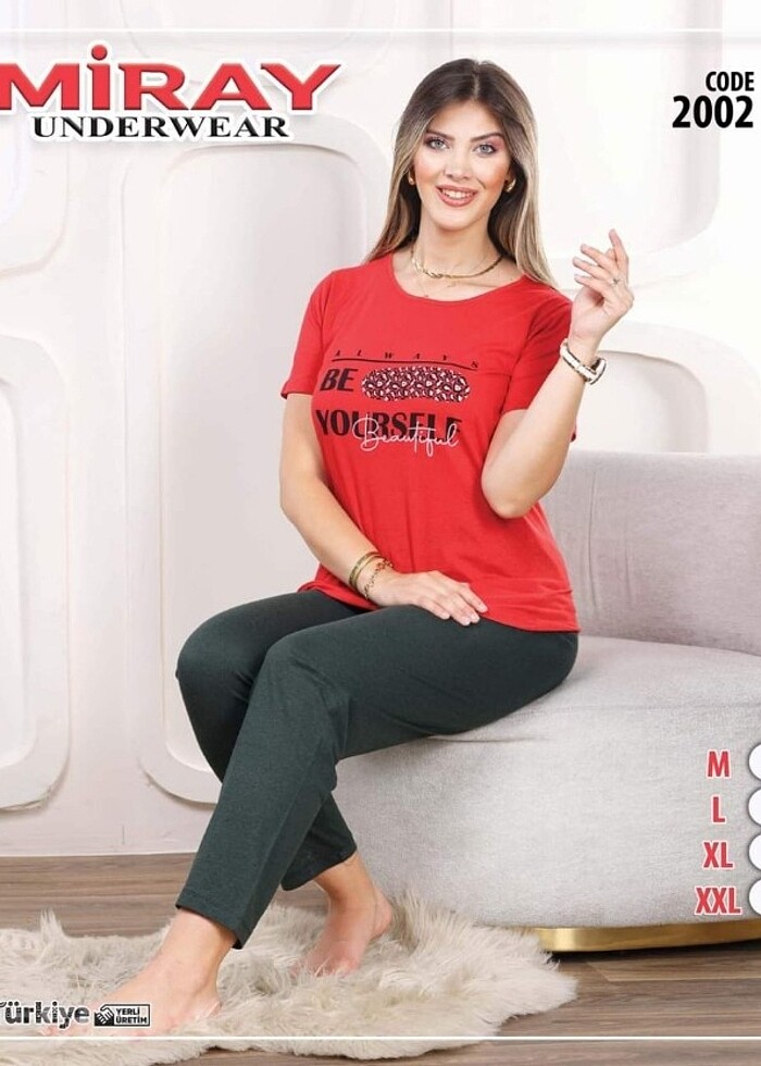 Kadın pijama takımı - Görsel 5