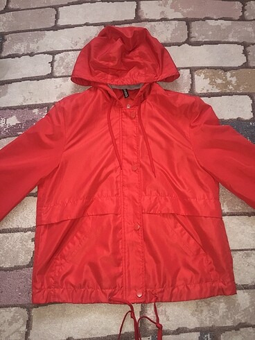 xs Beden H&M nar çiçeği yağmurluk