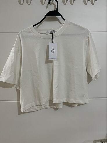 Stradivarius pamuklu crop