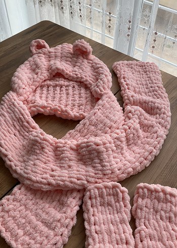 Yetişkin balaklava eldiven takım - Görsel 2