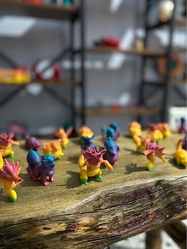 3lü Pokemon Figürü - Görsel 4