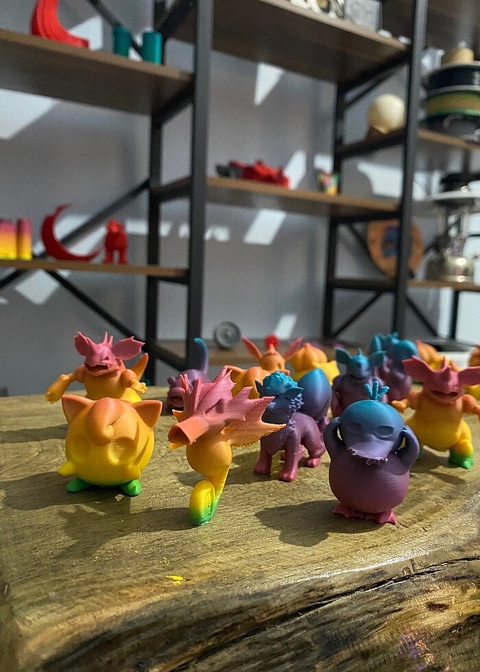 3lü Pokemon Figürü - Görsel 2