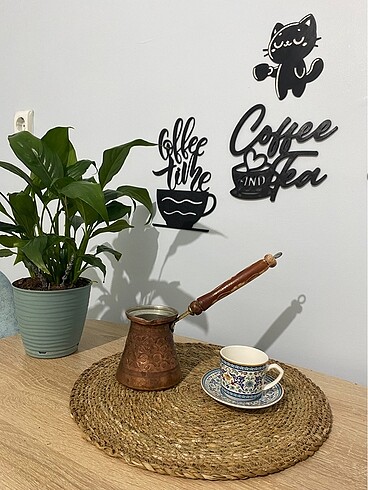 Kahve Köşesi Dekorasyon Ürün - Görsel 3