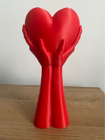 Sevgililer Günü Hediyesi Tasarım Vazo - Görsel 3