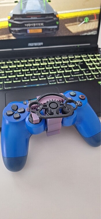 PS4 Uyumlu Oyun Kolu Direksiyonu - Görsel 3