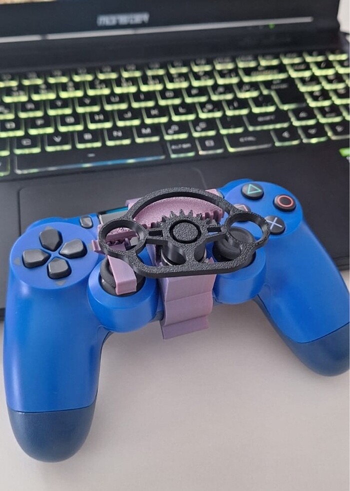 PS4 Uyumlu Oyun Kolu Direksiyonu - Görsel 3