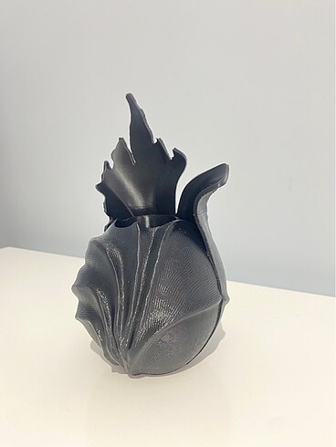 Yaprak Desen Tasarım Vazo - Görsel 5