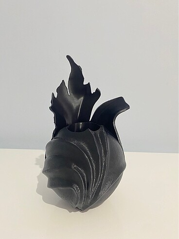 Yaprak Desen Tasarım Vazo - Görsel 6