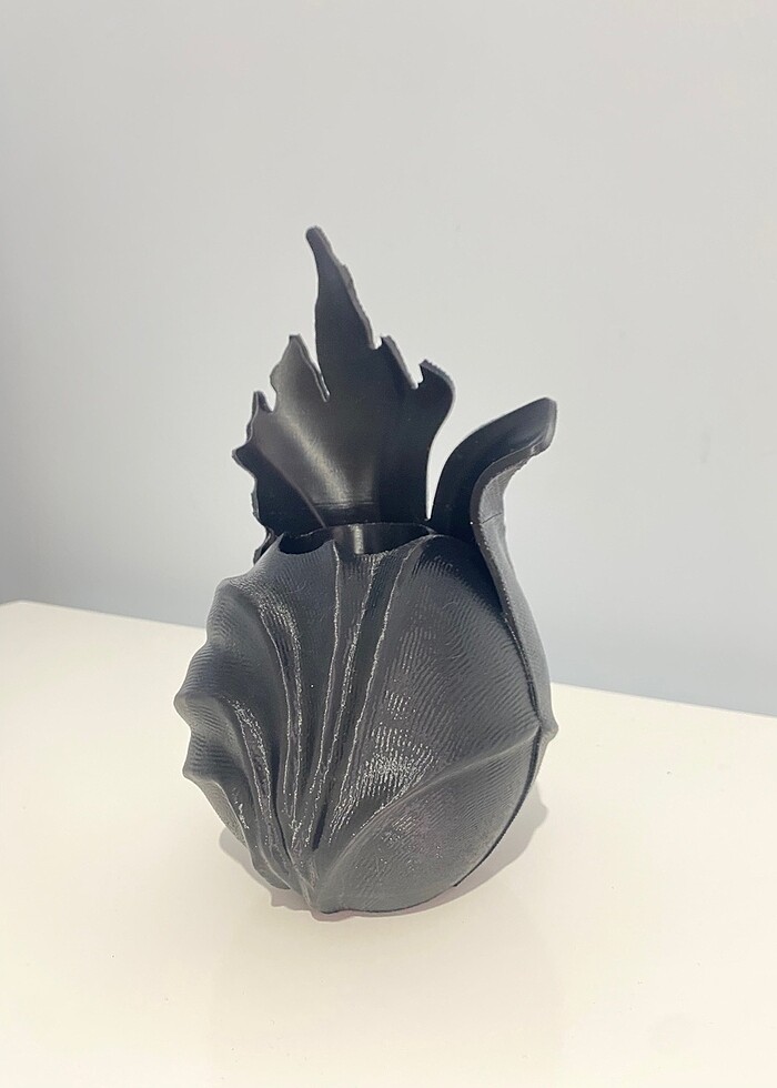 Yaprak Desen Tasarım Vazo - Görsel 5