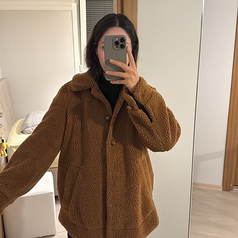 H&M HM ince peluş ceket