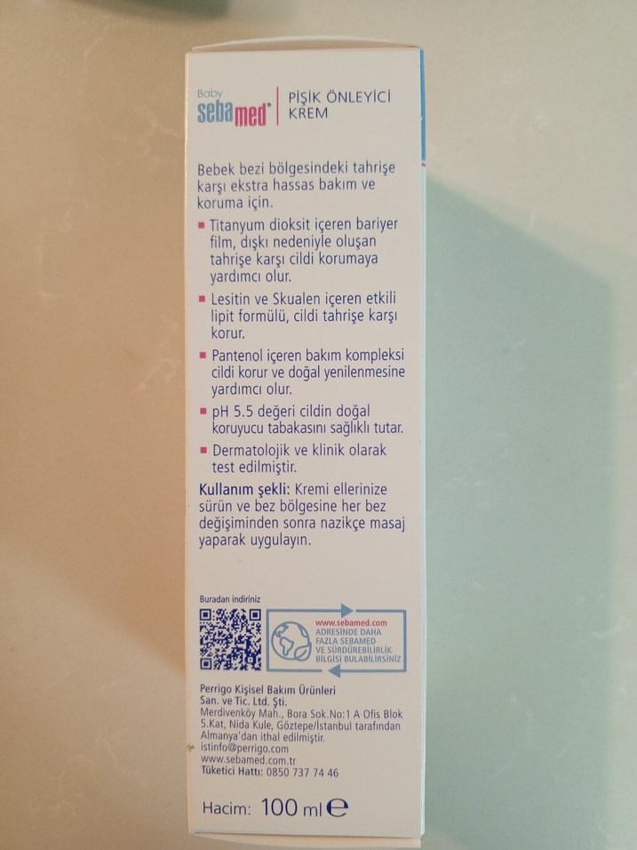 Sebamed Bebek Pişik Önleyici Krem 100 ml - Görsel 2