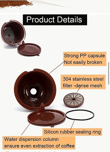 Beden Renk Dolce gusto uyumlu kapsül