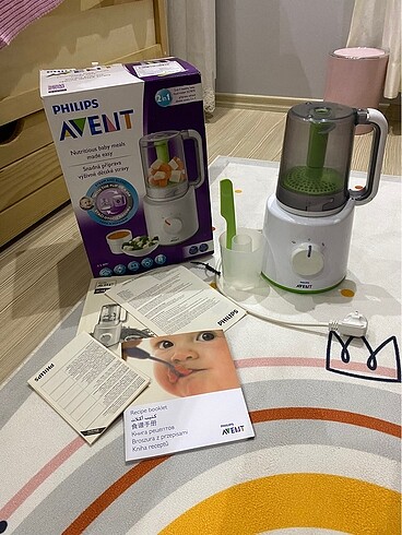 Philips wasabi blender ve buharlı pişirici