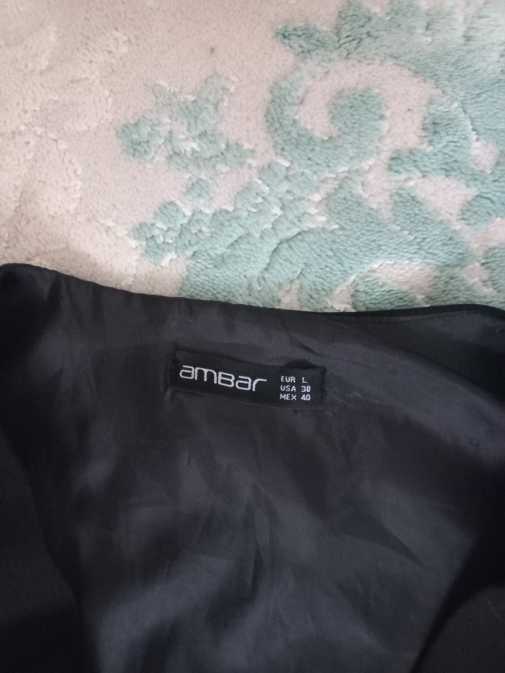 Düğmeli Siyah Kadın Yelek - Görsel 2