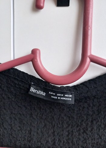 Siyah Kemerli Kadın Crop Gömlek - Görsel 4