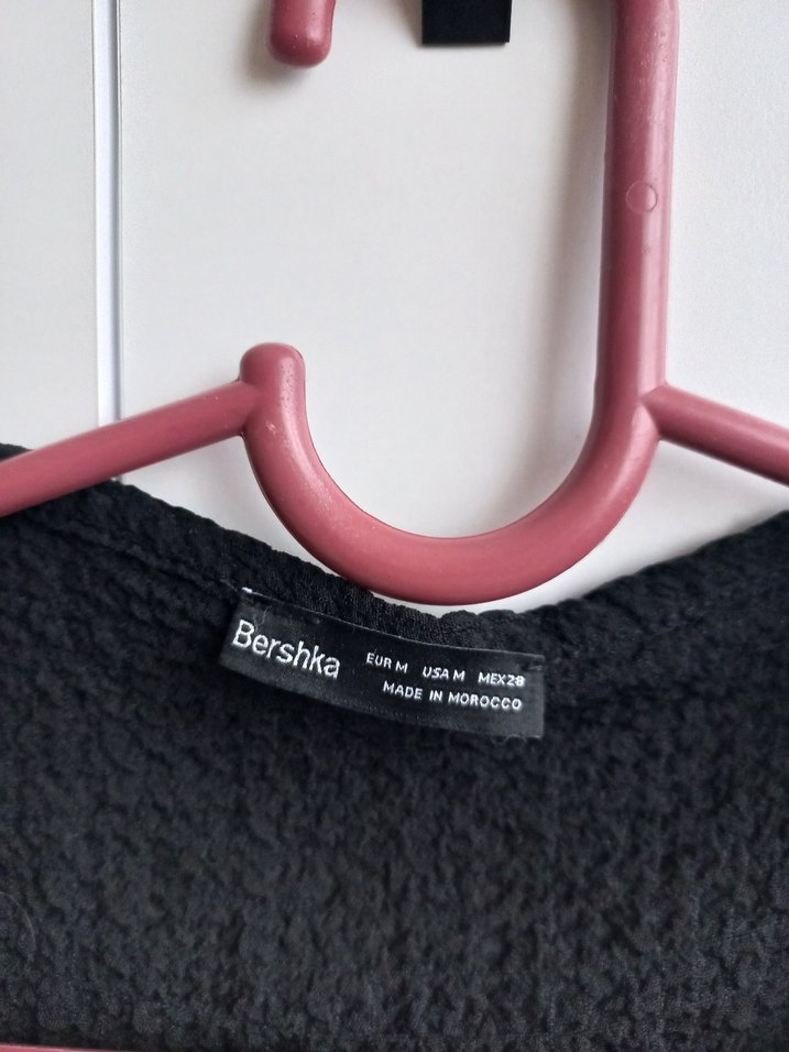 Siyah Kemerli Kadın Crop Gömlek - Görsel 4