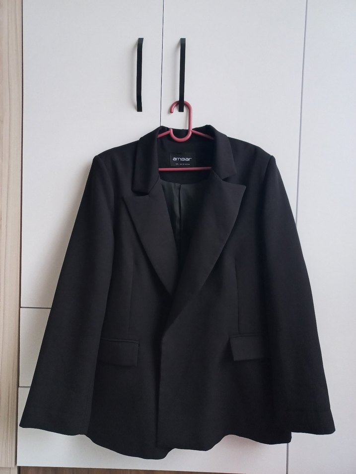 Siyah Kadın Ofis Blazerı - Görsel 2