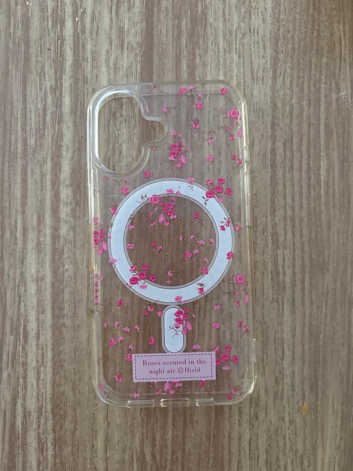 İphone 16 Pembe Şeffaf Telefon Kılıfı - Görsel 2