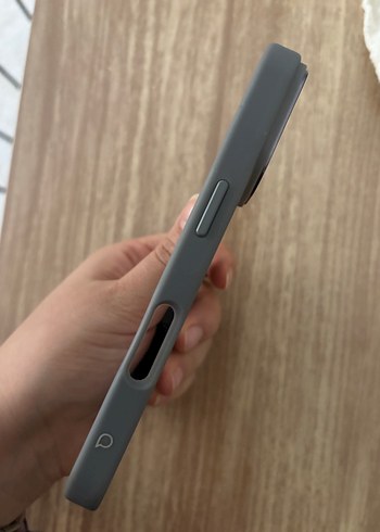 İPhone 16 Gri magsafe Telefon Kılıfı - Görsel 3