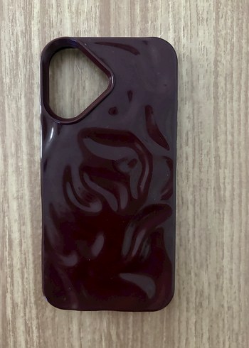 İphone 16 Bordo Parlak Telefon Kılıfı - Görsel 3