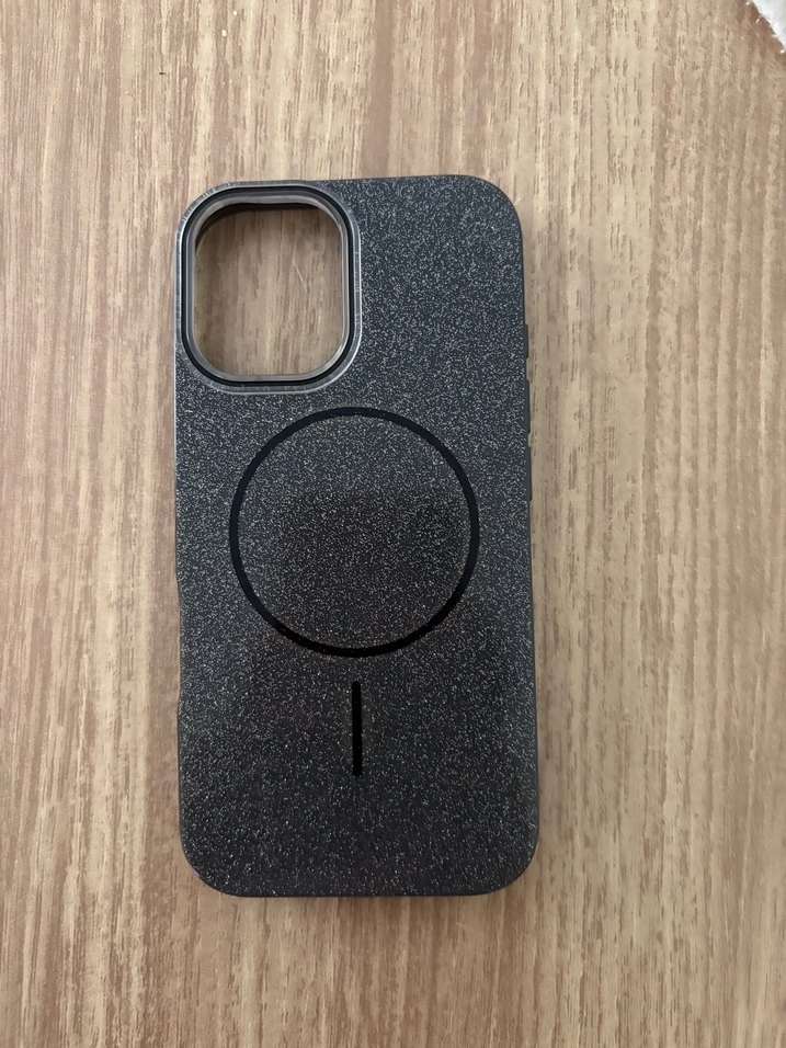 İphone 16 Gri simli telefon kılıfı - Görsel 2