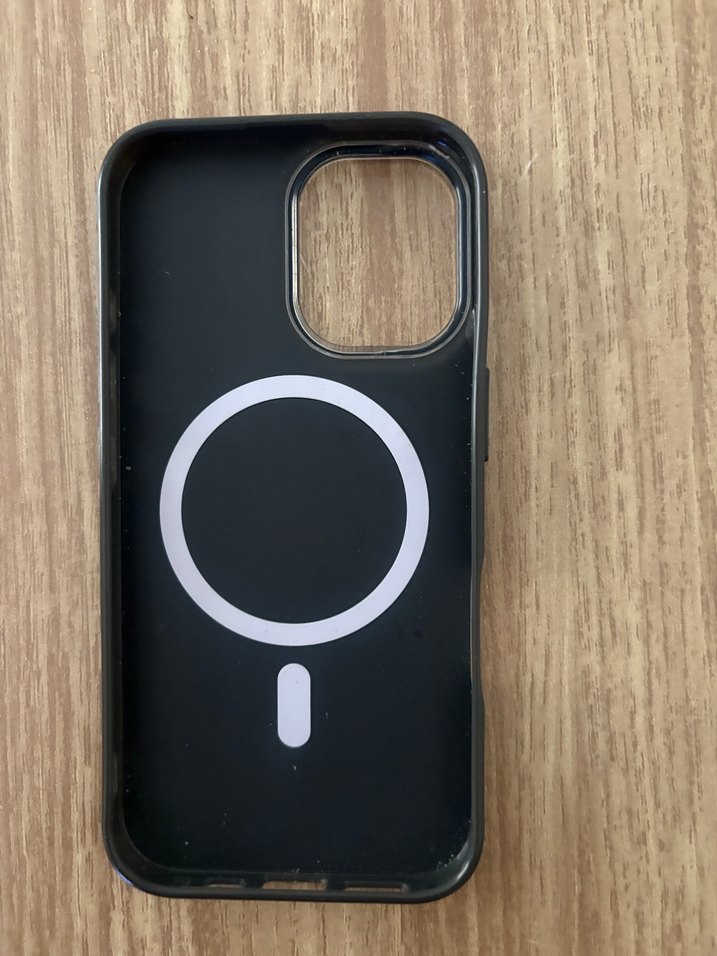 İphone 16 Gri simli telefon kılıfı - Görsel 3