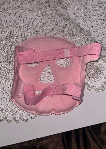 Pembe Simli Yüz Maskesi - Görsel 2