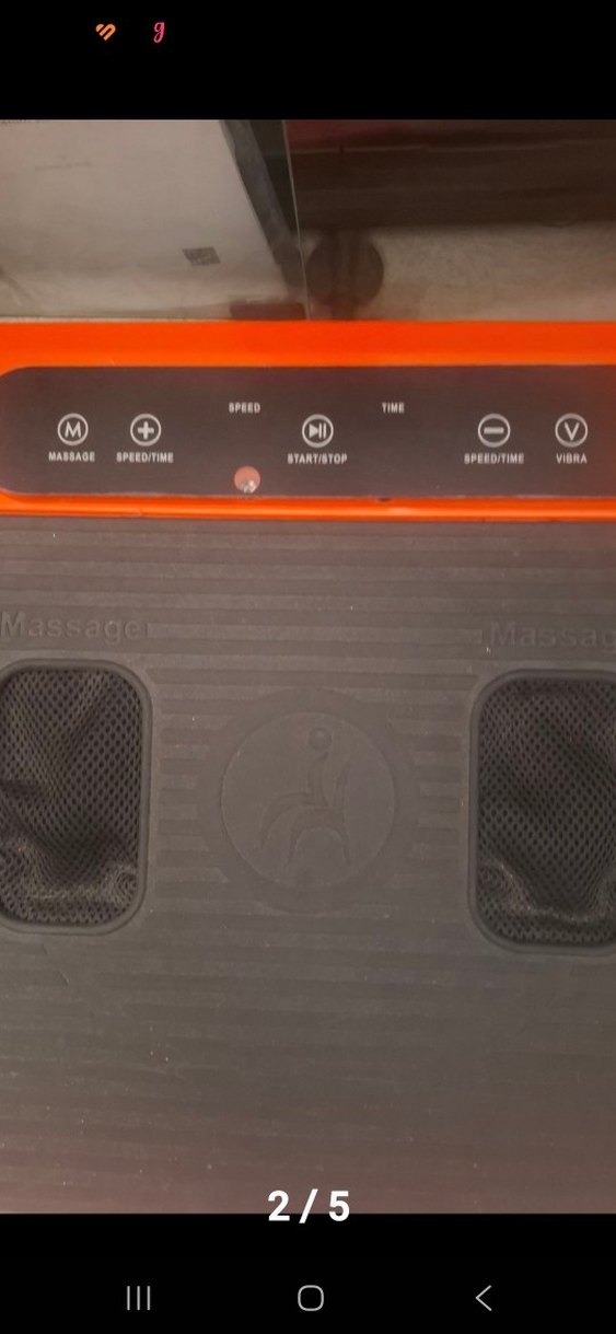 Kochler Turuncu Titreşimli Egzersiz ve Masaj Aleti - Görsel 2