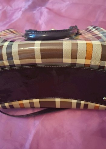 Kahverengi Deri Kadın Omuz Çantası - Görsel 3