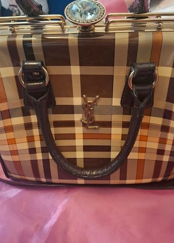 Kahverengi Deri Kadın Omuz Çantası - Görsel 2