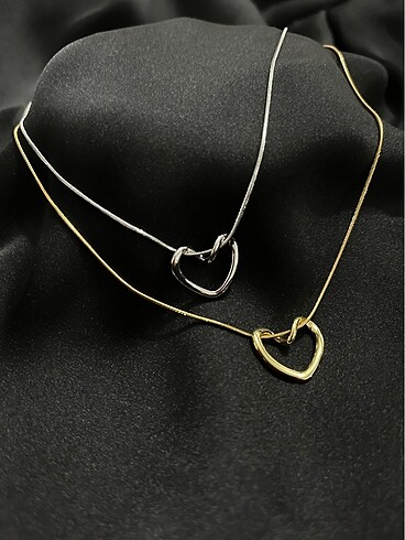 Accessorize kalpli gold kolye