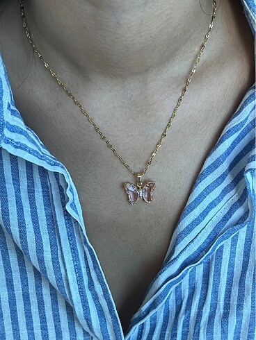 pembe gold kelebek