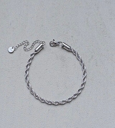 4 mm burgu bileklik