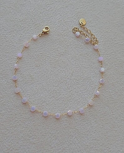 pembe boncuk halhal