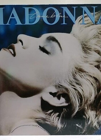 Madonna True Blue lp dönem baskı 