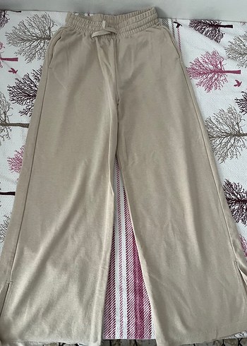 diğer Beden camel Renk Bej Rahat Kesim Kadın Kumaş Pantolon