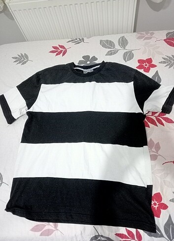 Çizgili erkek t-shirt 