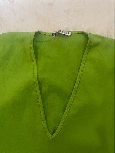 s Beden yeşil Renk Zara çıtçıtlı body