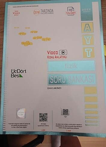 345 ayt fizik soru Bankası 